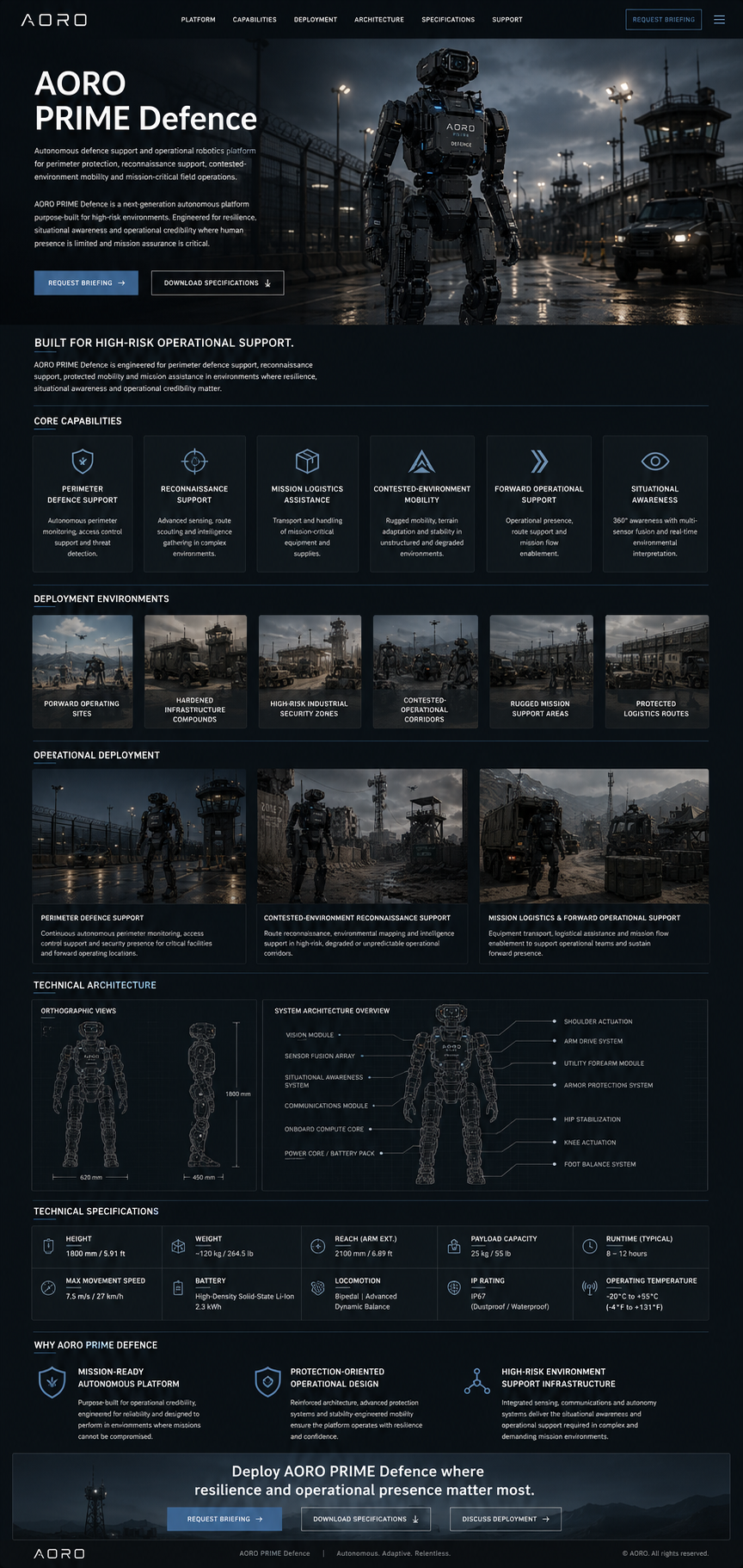 AORO Defense technical reference
